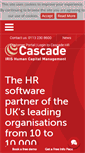 Mobile Screenshot of cascadehr.co.uk